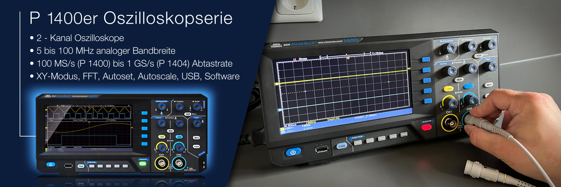 Slider P 1400-1404_Oszilloskope_PeakTech_DEU