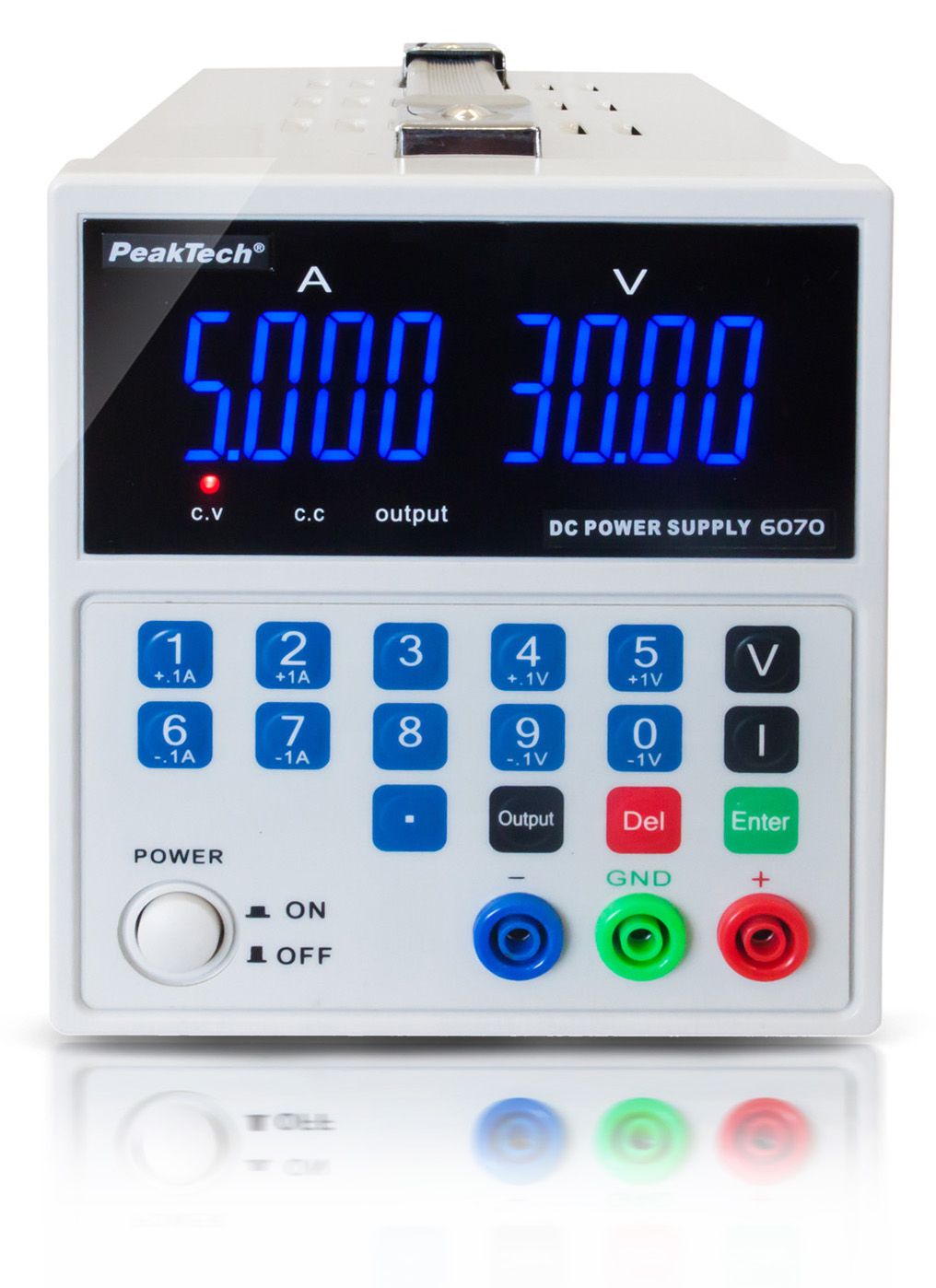 PeakTech P 6070 Digital Labornetzgerät mit USB Schnittstelle 