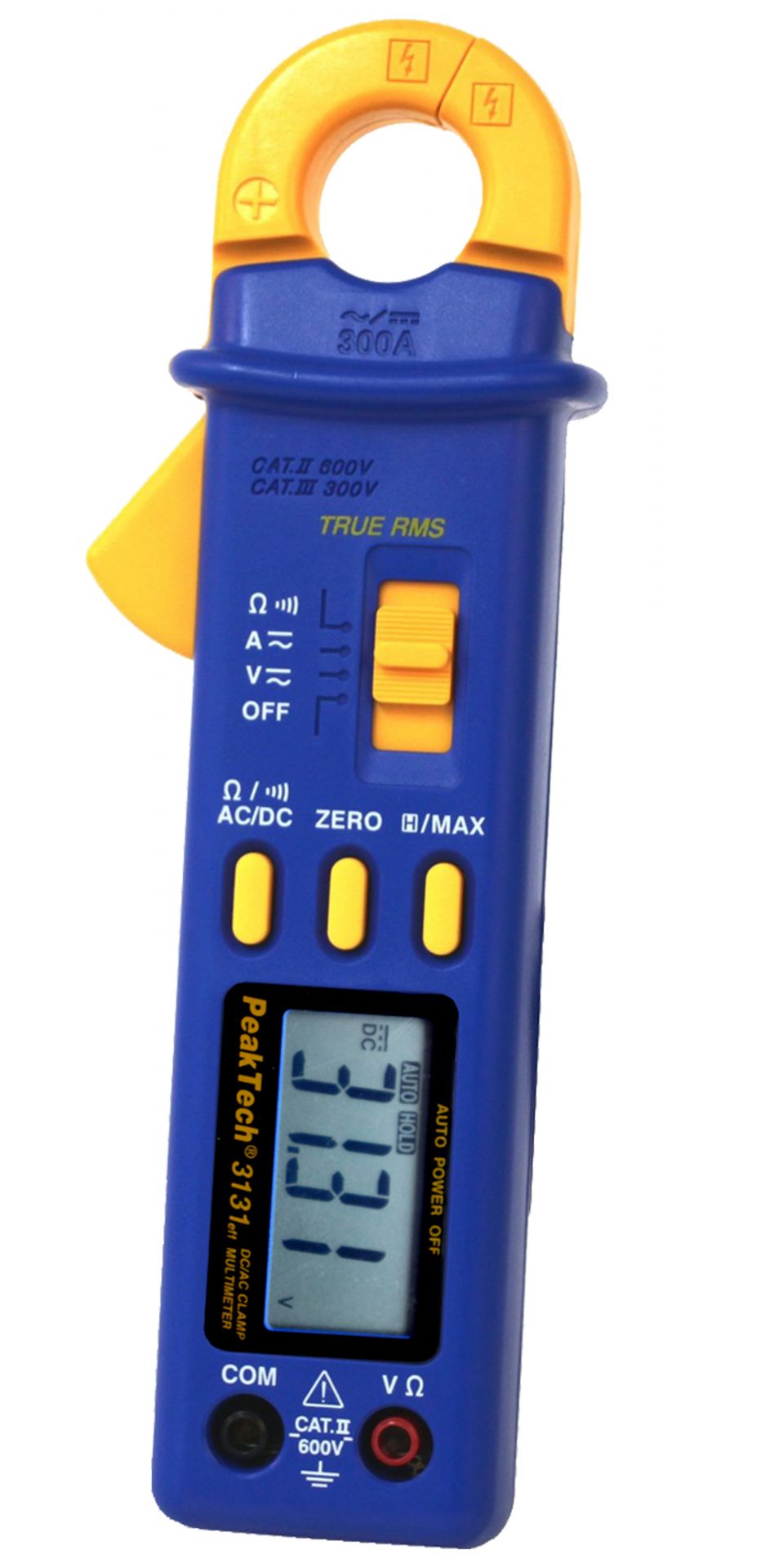 PeakTech P 3131 True RMS Stromzangenmessgerät, 4.000 Counts