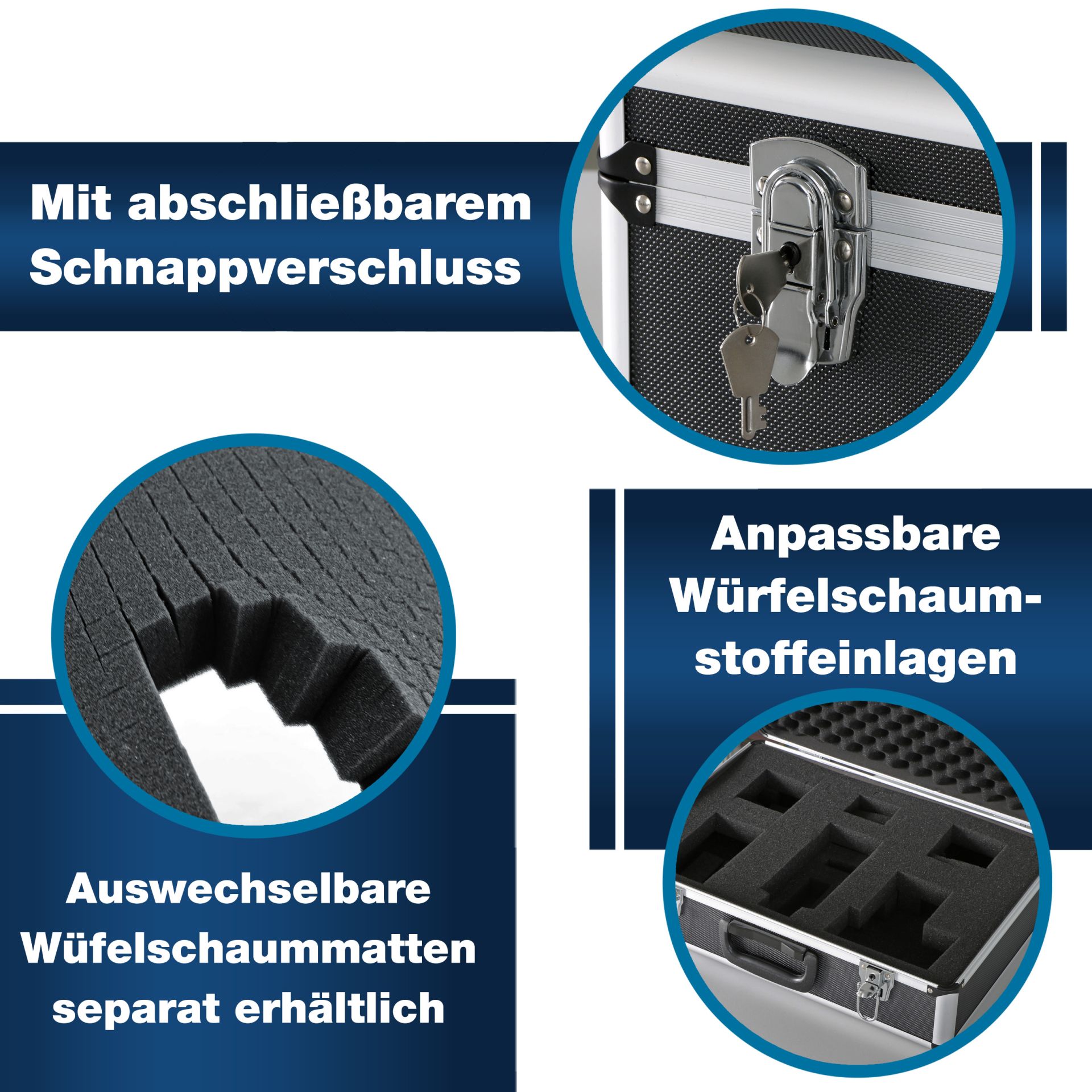 PeakTech P 7305 Koffer für Messgeräte 405 x 330 x 150 mm