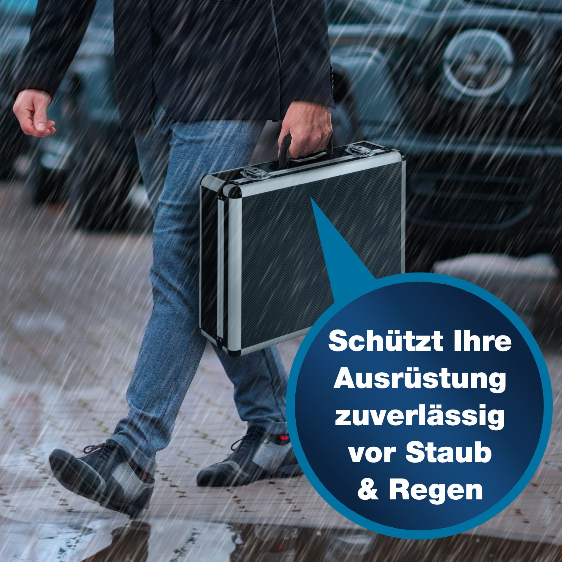 PeakTech P 7305 Koffer für Messgeräte 405 x 330 x 150 mm
