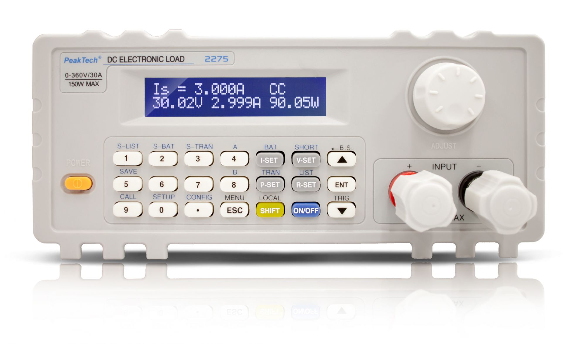 PeakTech P 2275 Elektronische DC - Last mit USB