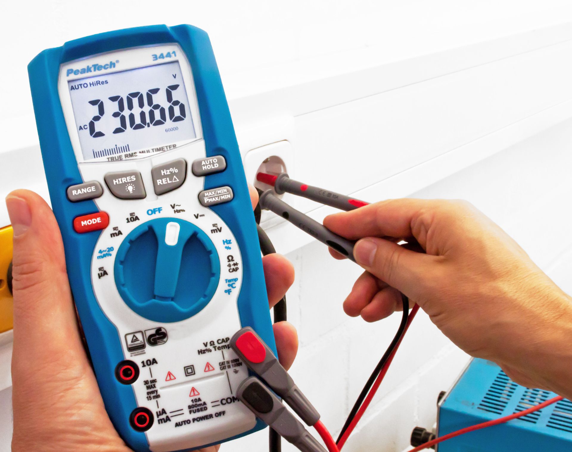 PeakTech P 3441 TrueRMS Digitalmultimeter 60.000 Counts