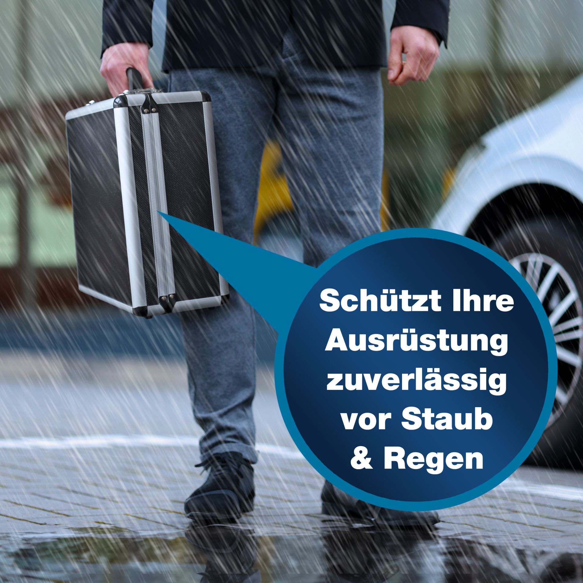 PeakTech P 7310 Koffer für Messgeräte 460 x 330 x 150 mm
