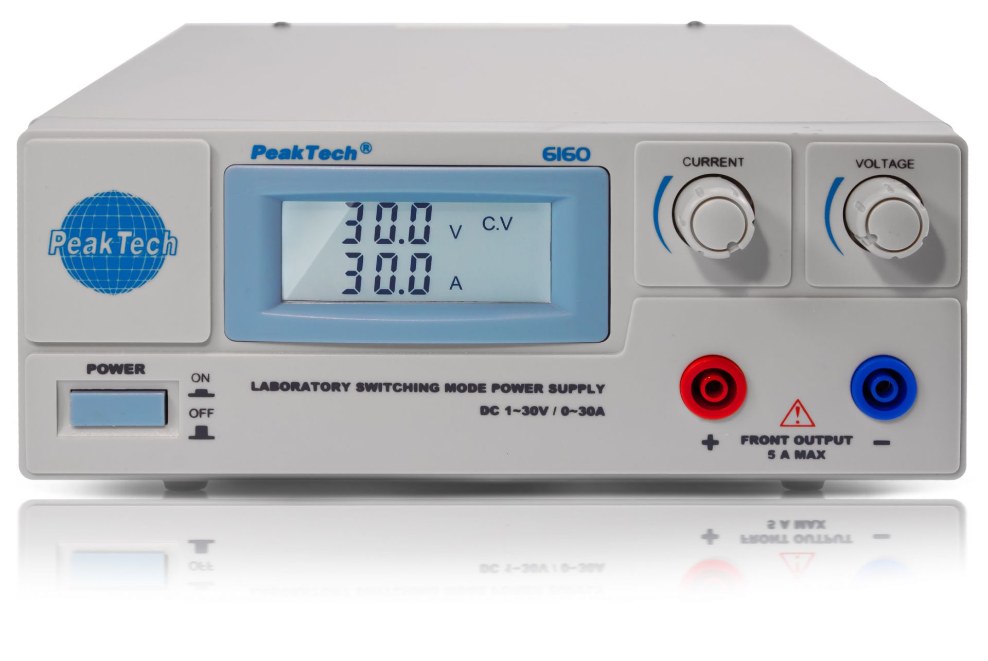 PeakTech P 6160 DC Laborschaltnetzgerät 1 - 30V / 0 - 30A 