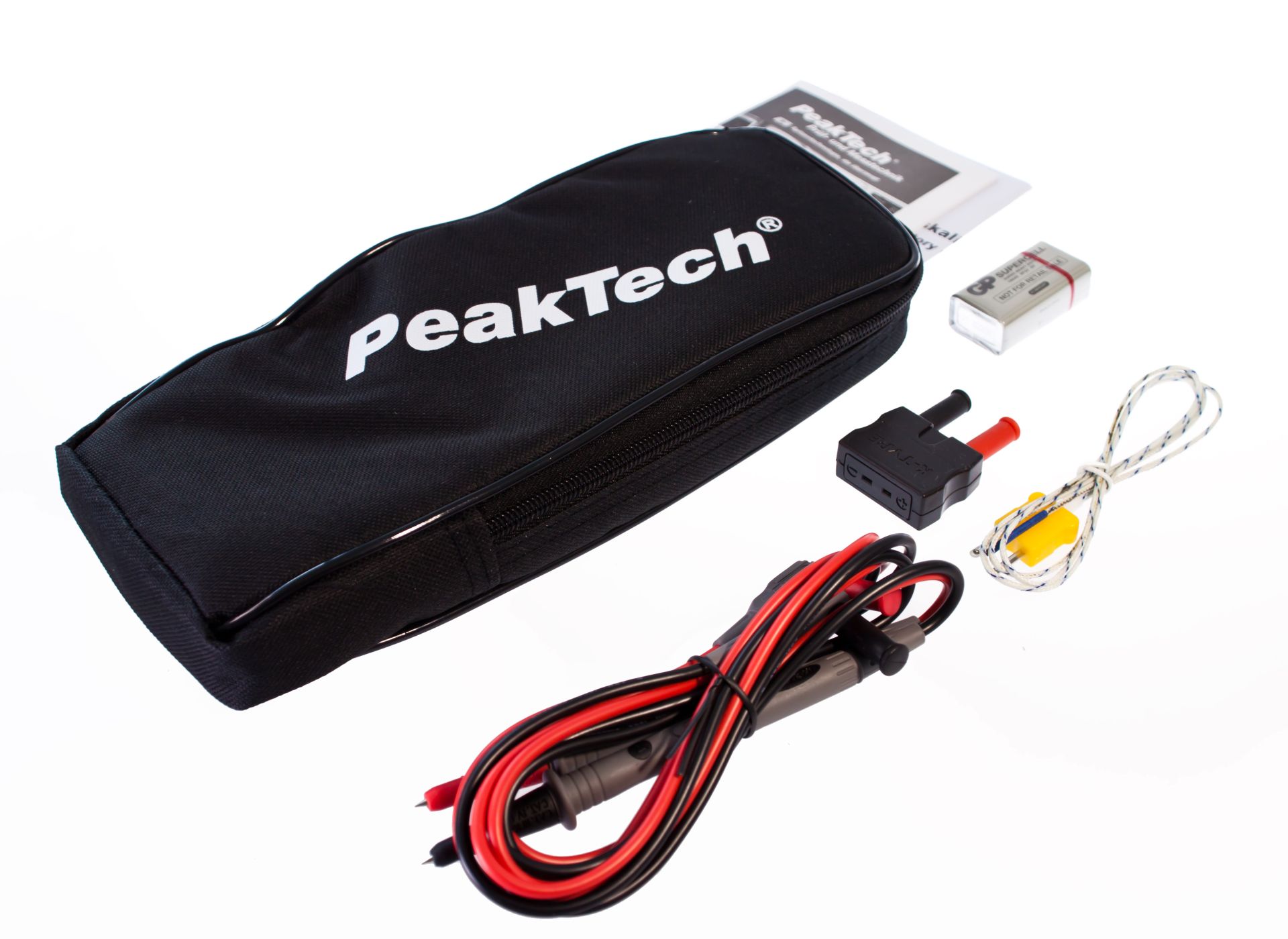 PeakTech P 1665 TrueRMS Stromzange 6.000 Counts 1000 A AC/DC