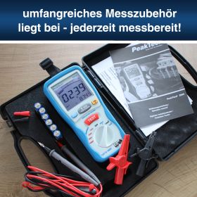 PeakTech P 2695 Isolationsmessgerät 125/250/500/1000 V/4000 MΩ 