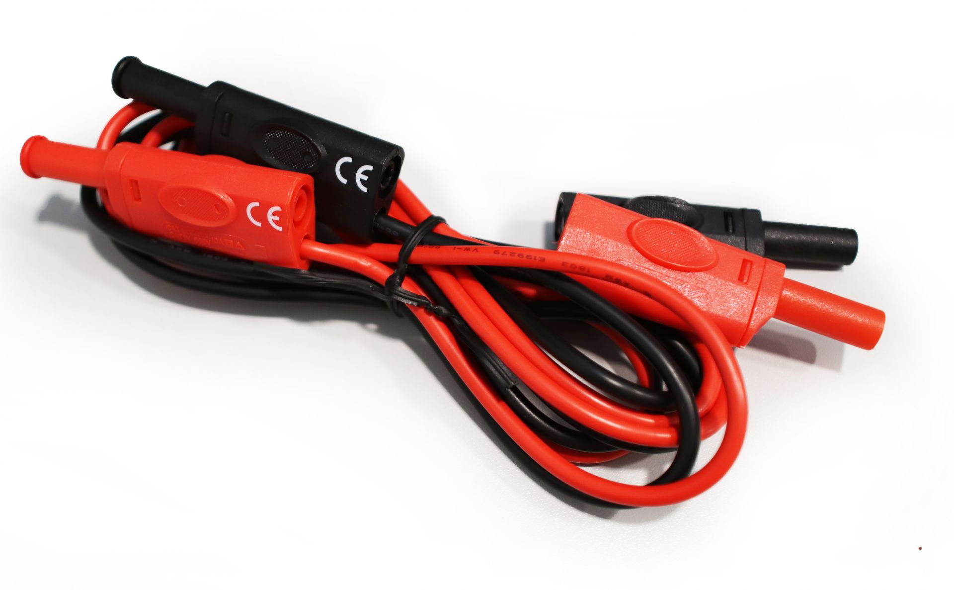 PeakTech® P 7030 Prüfleitungen für Labornetzgeräte mit Kupplung