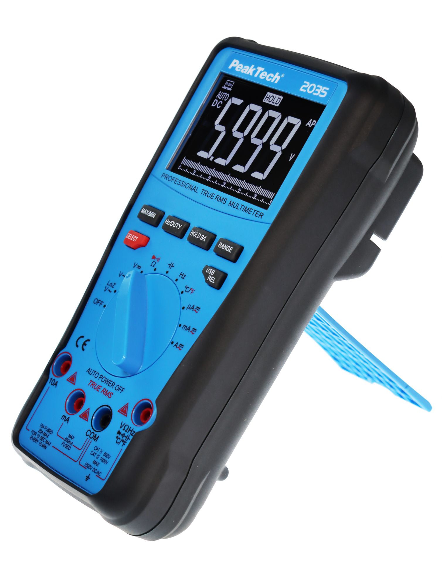 PeakTech P 2035 True RMS 1000 V Digitalmultimeter 6000 Counts, USB 