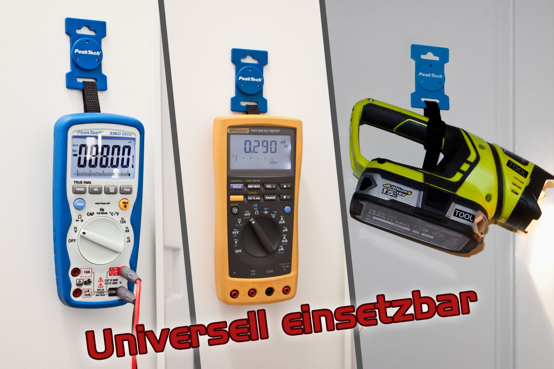 PeakTech P 7100 Magnethalter für diverse Messmittel