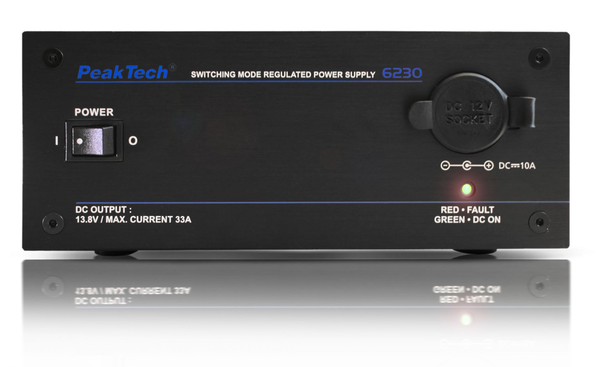 PeakTech P 6230 Schaltnetzteil mit Zigarettenanzünderbuchse 