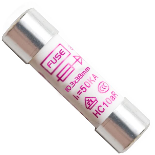PeakTech P 7530 Feinsicherung ~ 10 A / 1000 V ~ 10,3 x 38 mm ~ super flink (FF)
