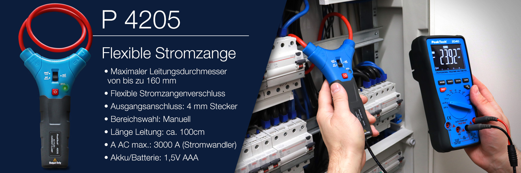 Slider P 4205_PeakTech_DEU